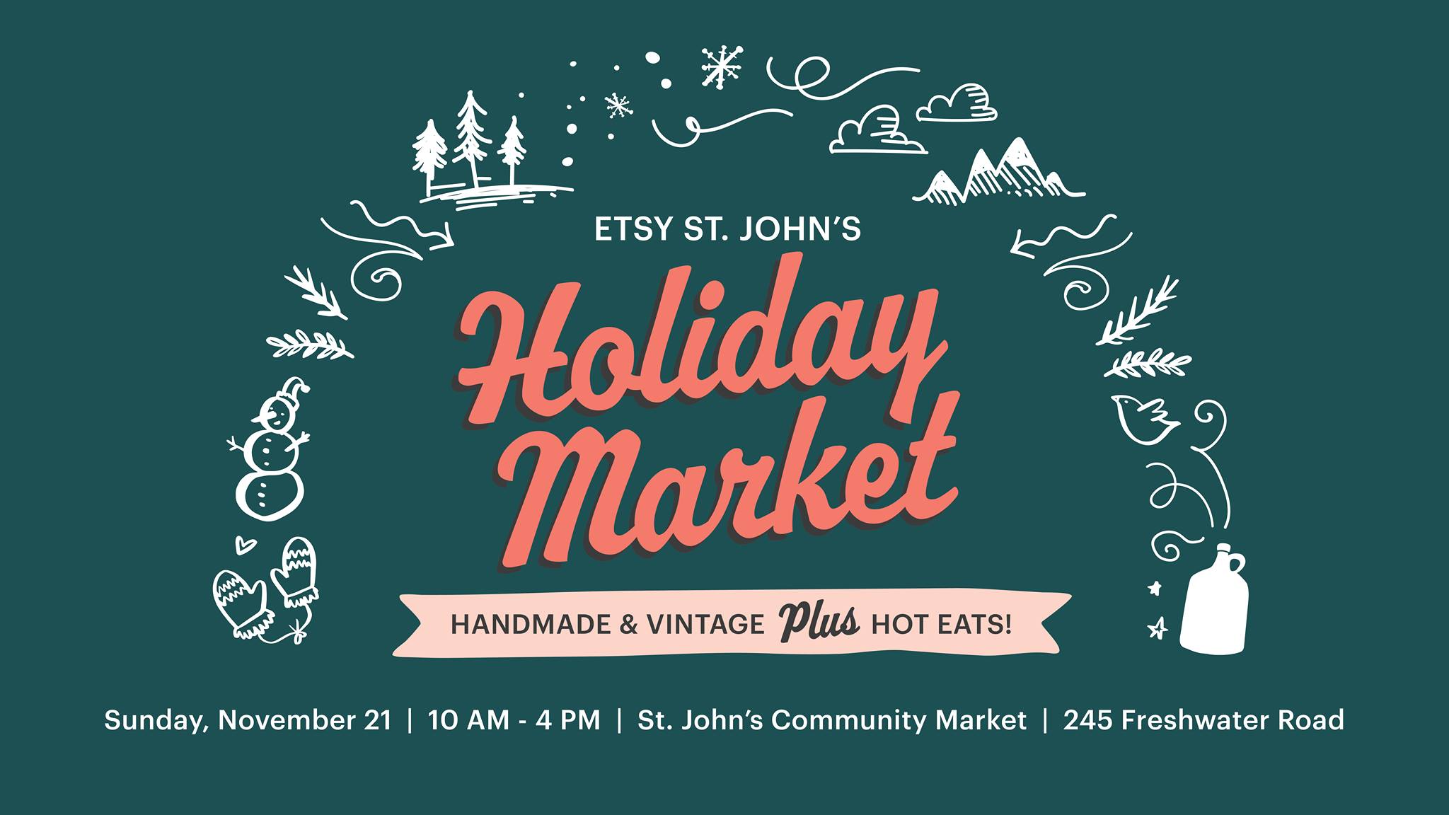 Holiday Market Etsy St. John's