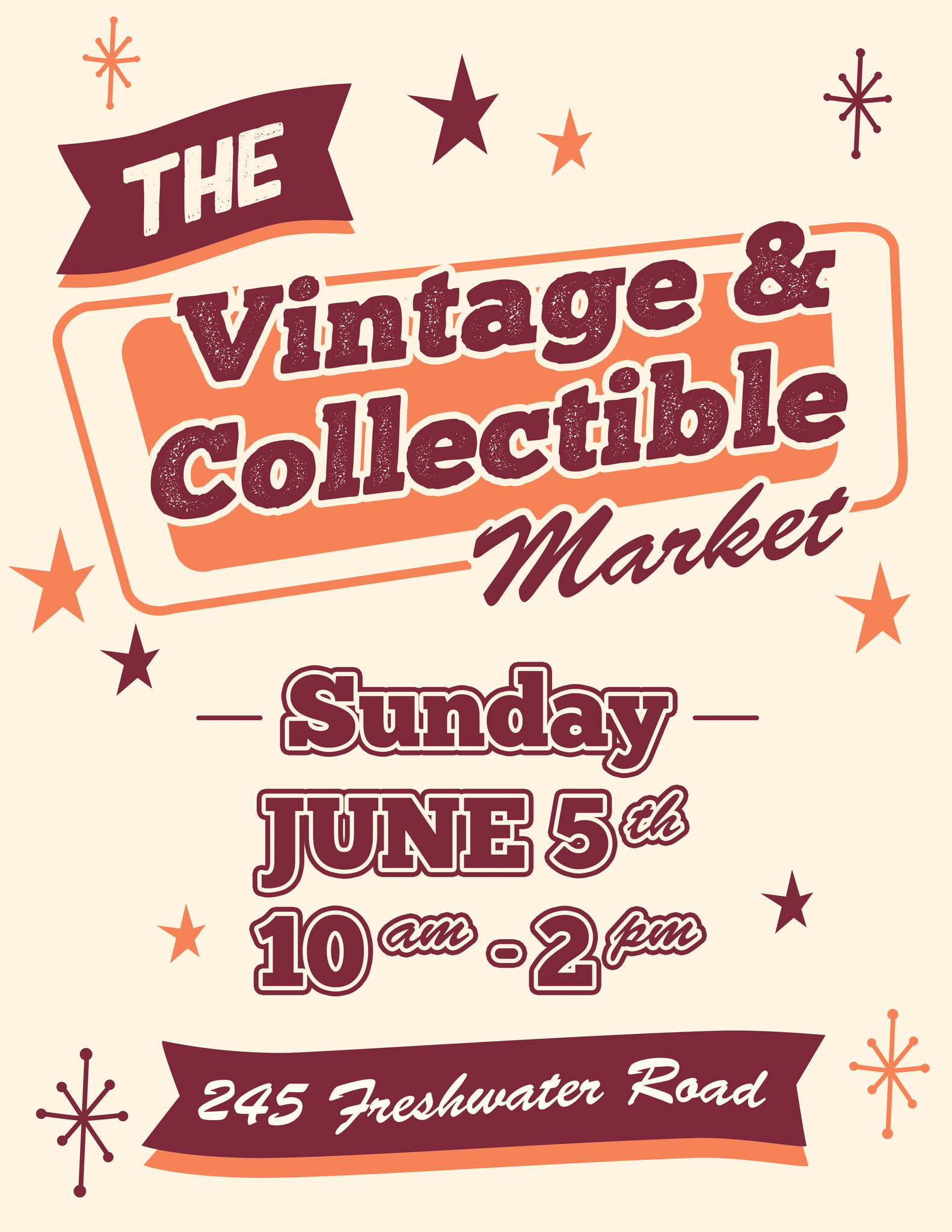 SJFM Vintage & Collectible Market June 5th, 2022