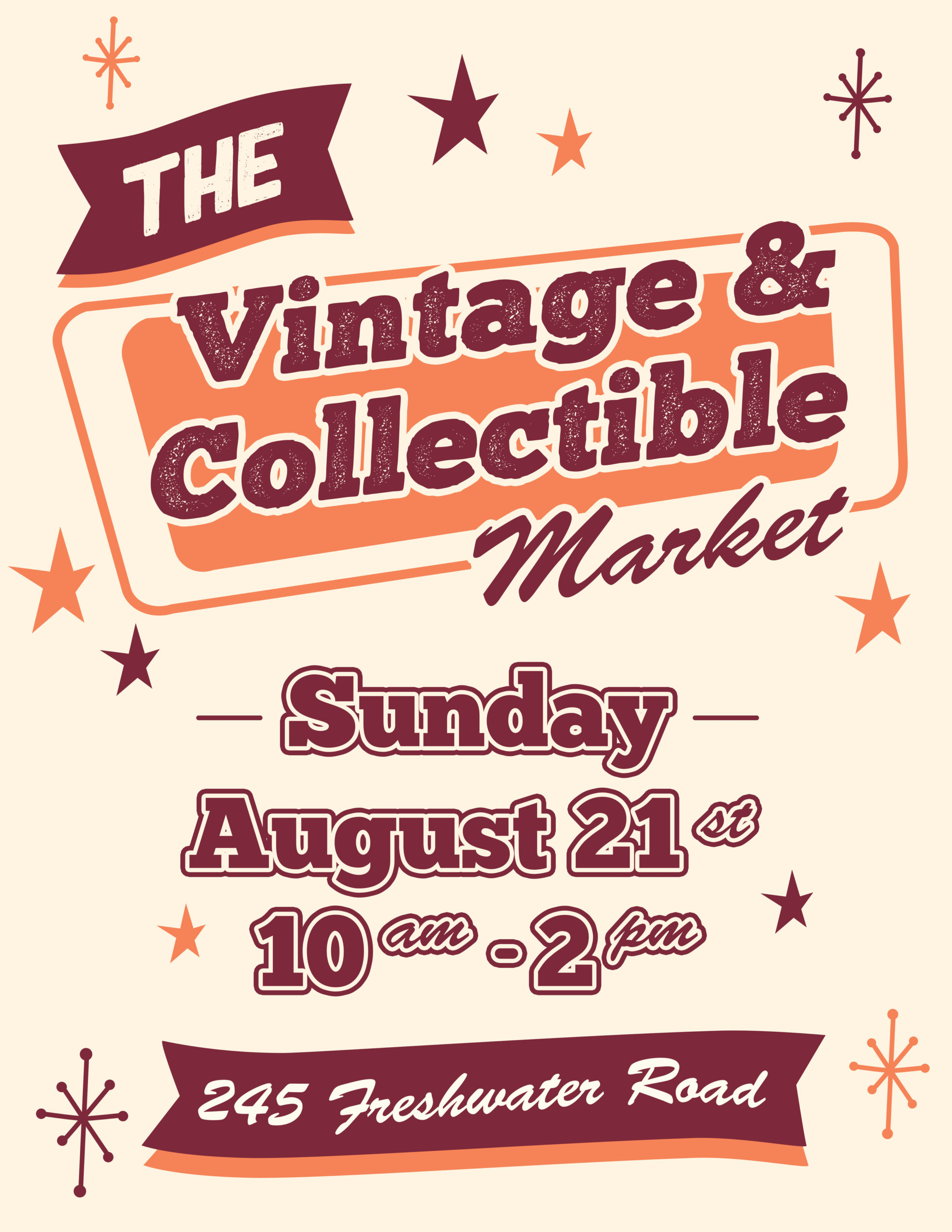 Vintage & Collectibles Market August 21, 2022