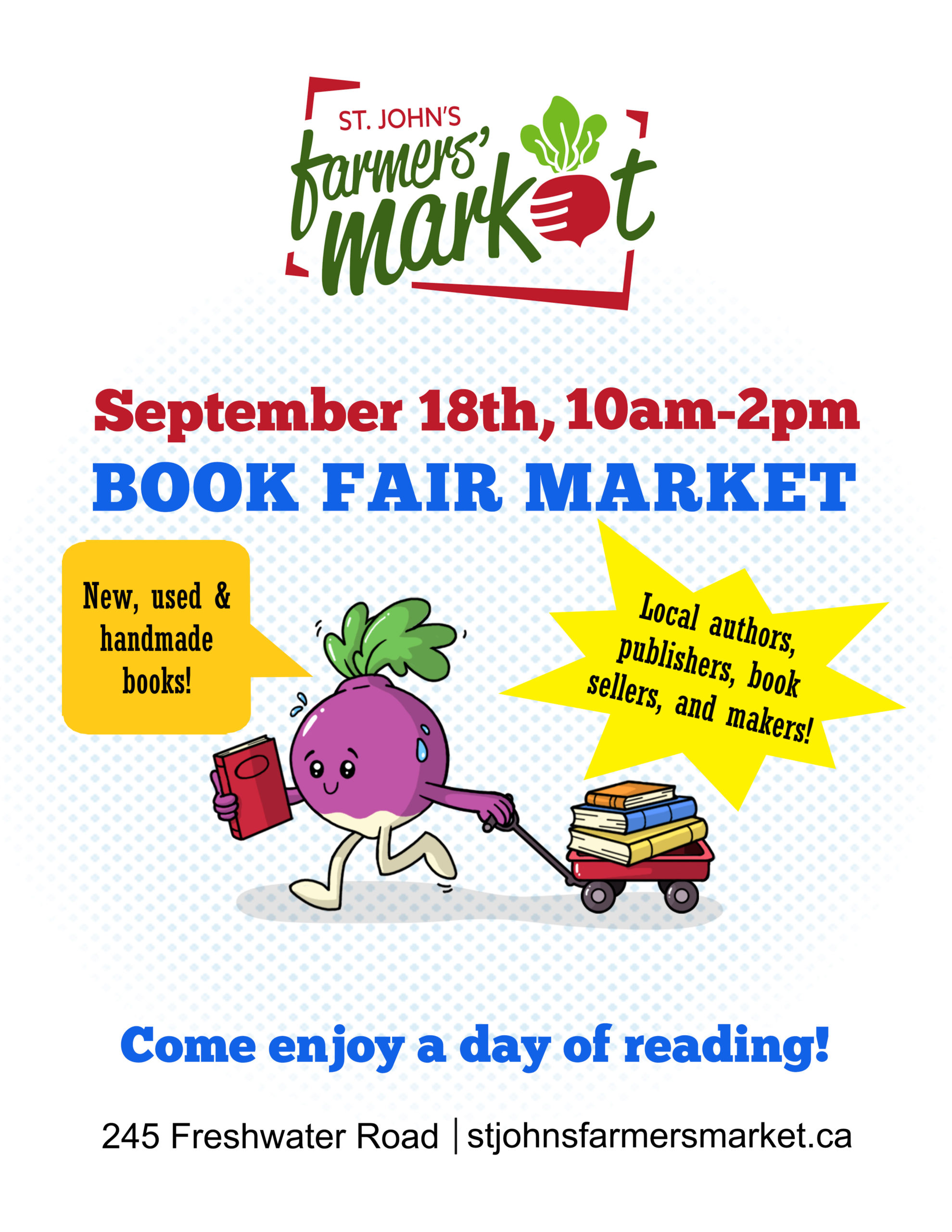 SJFM Book Fair Market Fall 2022