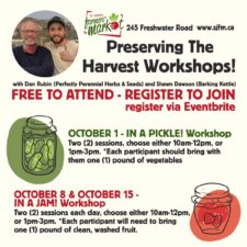 In a Pickle! - A Pickling Workshop at the St. John's Farmers' Market