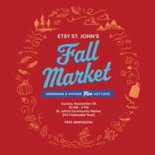 Etsy St. John's Fall Market September 2023