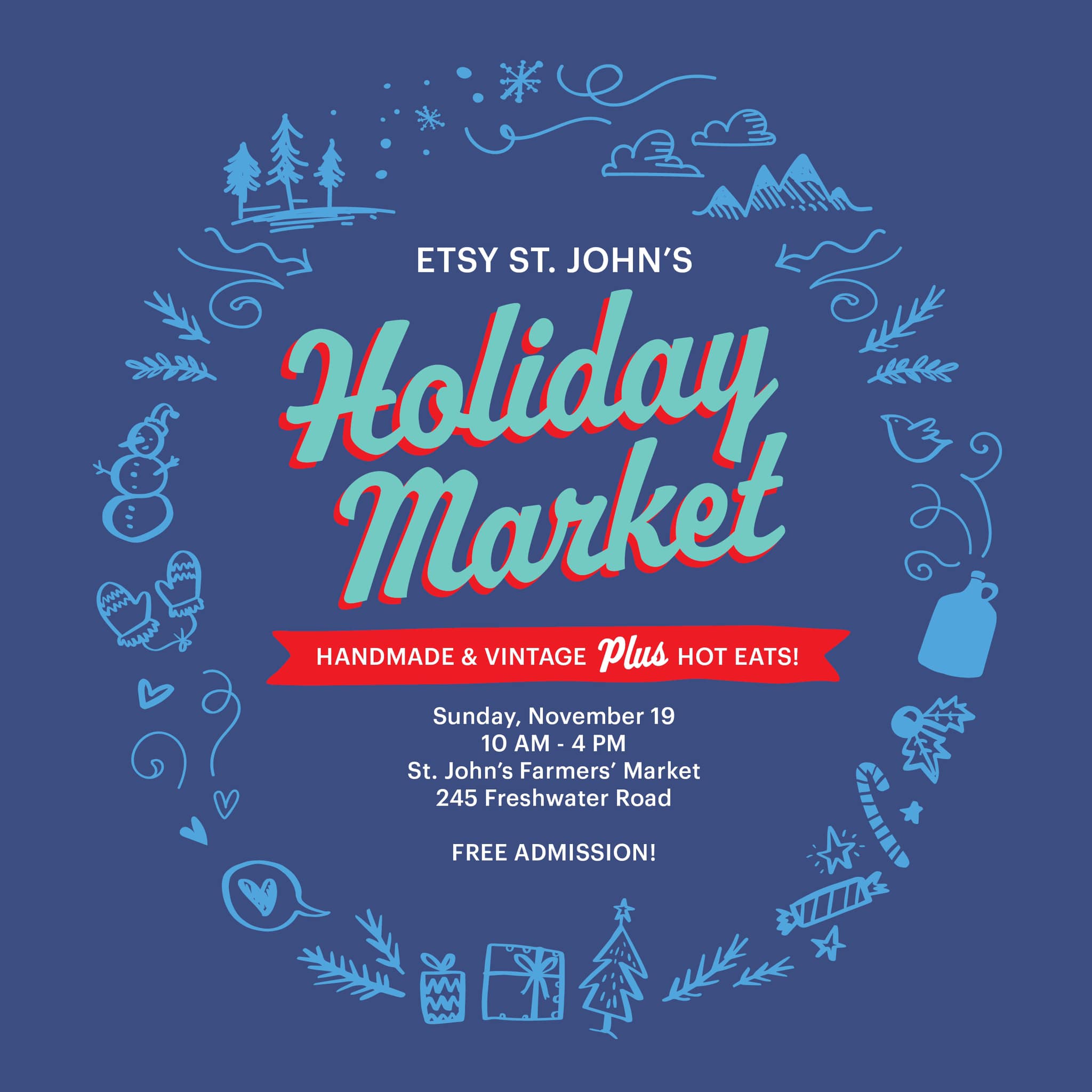 Etsy St. John's Holiday Market 2023